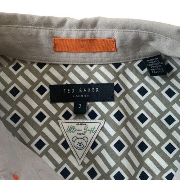 Grey Ted Baker London Short Sleeve - Picture 5 of 8